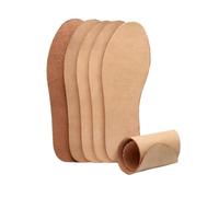 Semelles En Coton 3 Paires De Semelles Intérieures En Cuir Vache Première Couche Absorbent La Sueur Respirantes For Hommes Et Femmes Peuvent Être Coupées Taille(3 pair for men,36)