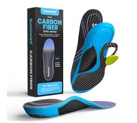 Semelles en fibre de carbone pour hommes et femmes - Sumiwish (1 paire) - Support rigide pour arche haute et rigidité - Support rigide pour l'hallux rigidus, l'hallux rigidus, le morton toe - XL