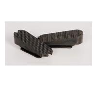Semelles étrier asymétriques Harry's Horse Noir 12 cm