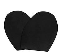 Semelles extérieures antidérapantes en caoutchouc Kit de réparation de semelle antidérapante résistante à l'usure pour la protection des chaussures en cuir 1 paire de coquilles de (Noire)
