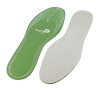 Semelles fraicheur coton multi tailles - Trott & Go - Découpables - Vert