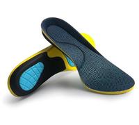 Semelles Gel Active Cell Work Sport Entonyper Sous Pieds Plantaire Métatarsalgie Lombosciatalgie Métatarse Semelles extractibles (EU-XL 44-47)