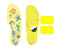 Semelles génériques Airtag pour enfants et adultes pour suivre vos marches et chaussures (jaune 195-210 mm)