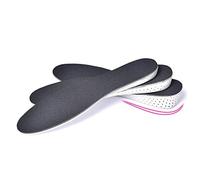 Semelles Intérieures 1 paire d'augmentation de la mousse de mousse de mémoire respirante d'augmentation des semelles semaines, des inserts de levage de talon, des semelles d'ascenseur, des semelles de