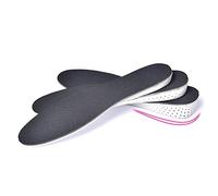 Semelles Intérieures 1 paire hauteur respirante de la mousse de mousse d'augmentation de la mousse de levage de talon à semelles intérieures de levage de chaussures soulève les coussinets de chaussure