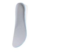 Semelles intérieures absorbant les chocs for augmenter la hauteur des pieds, coussinets for chaussures de croissance, 1 paire Pour Les Fêtes, Les Réunions(1.5CM-Grey blue,EU42)