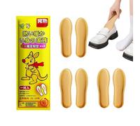 Semelles intérieures avec fonction chauffante pour homme - 5 paires d'inserts thermiques - Inserts chauffants pour chaussures - Pour temps froid en hiver - Bureau, hommes, personnes âgées, randonnée