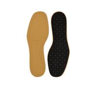 Semelles intérieures BAMA Premium Leather pour enfants - Semelles intérieures respirantes en cuir avec latex absorbant les chocs et charbon actif - Réduit les odeurs et l'humidité 1 paire - 28/29 EUR