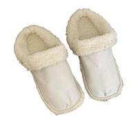 Semelles intérieures chaudes en - 1 paire de semelles chaudes en peluche - Semelles en fourrure - Semelles intérieures amovibles pour femme - Pour l'extérieur