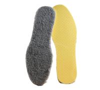 Semelles intérieures Chaudes en Latex et Laine, Respirantes Absorbant la Transpiration, à Semelle Souple, Semelles d'hiver Polaire(Color 01,35-36)