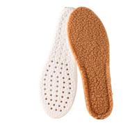 Semelles intérieures Chaudes en Polaire for l'hiver. Confortables, amortissantes, Respirantes et Absorbant la Transpiration(Color-01,35-36)