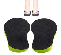 Semelles Intérieures com Pensées O/X pour Jambes Arquées,Correction de la Posture,Inserts Orthopédiques Correctifs Douleurs au Genou,Surpronation,Supination,Arches Hautes