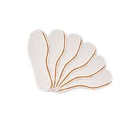 Lot de 6 Paires de Semelles de Chaussures en Liège Naturel avec Ensemble de Tissu Éponge, Semelles de Chaussures Ultra Légères pour Hommes et Femmes, Kaps Cork Frotte (43 EUR)