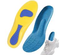 Semelles intérieures confortables - Semelles plates de 25 cm - Semelles orthopédiques de soulagement de la pression - Coussin de soutien de la voûte plantaire - Semelles intérieures Work Athletic