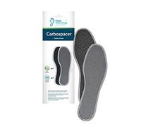 Semelles Intérieures de Chaussures Carbospacer Anti-odeurs de Foot Morning, Inserts de Chaussures Activés au Carbone pour Hommes et Femmes, Technologie D'absorption des Odeurs (42 EUR / 9 L - 8 M UK)
