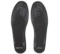 Semelles intérieures de chaussures en latex, douces et respirantes, absorbant les chocs, contrôle des odeurs de sueur, pour hommes et femmes, chaussures de sport noires, taille 36 (Je vends une paire)