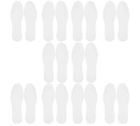 Semelles Intérieures de Chaussures Papier Blanc Remplaçables 20 Paires | Respirantes et Absorbantes, Usage Quotidien ou Sportif, Taille 41, Design Jetable, Confort Léger