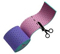Semelles intérieures de course - Inserts confortables découpables, design en maille perforée | Soutien orthotique à double couche et absorption des chocs avec canaux de flux d'air, semelle intérieure