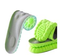 Semelles intérieures de massage des pieds 4D douces qui ne fatiguent pas après une longue période debout pendant une longue période, absorbent les chocs, absorbent la transpiration, désodorisantes