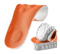 Semelles intérieures de massage respirantes en mousse à mémoire de forme pour femme, homme, lieu de travail, commutation, randonnée, maison, voyage, sport, athlétisme, marche et course à pied