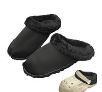 Semelles intérieures de rechange pour sabots - Doublure chaude pour sabots - Pantoufles d'hiver doublées en peluche - Doublure intérieure en fourrure blanche