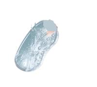 Semelles intérieures de soutien la voûte plantaire à talons hauts en Silicone, Inserts talon antidérapants, demi-semelles caoutchouc for chaussures décontractées for femmes, 2/4/6 pièces(Touming-4pcs)