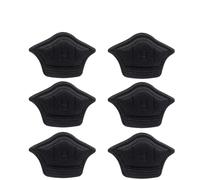 Semelles intérieures de talon for chaussures, 10 pièces, coussinets Patch for le Sport, taille réglable, semelle intérieure protection chaussure, autocollant arrière(Black-10mm 3pair)