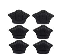 Semelles intérieures de talon for chaussures, 10 pièces, coussinets Patch for le Sport, taille réglable, semelle intérieure protection chaussure, autocollant arrière(Black-5mm 3pair)