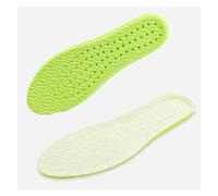 Semelles intérieures en Cachemire for Chaussures d'hiver, Douces, Chaudes et épaisses, Coussinets Chauffants for Bottes de Neige Respirantes for Femmes Hommes(Green Lambswool,EU35-36)