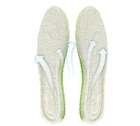 Semelles intérieures extra épaisses, semelles de chaussures en laine pelucheuse avec extrait d'armoise - Chauffe-pieds respirants, semelles confortables pour la randonnée, le camping