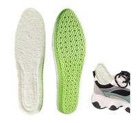 Semelles intérieures extra épaisses - Semelles épaisses en peluche d'agneau | Semelles intérieures en laine à fourrure avec extrait de moût, inserts de chaussures épais et respirants, semelles