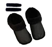 Semelles Intérieures Femme,Semelles Intérieures Doudou Avec Lacets, Souples Unisexe pour Intérieur Marche ne Randonnée Hiver Confort Froid | Pour Marche Randonnée Extérieur Maison Hiver Intéri