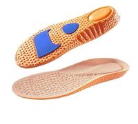 Semelles intérieures for chaussures, 5 paires, for un maintien optimal de la posture, for un confort optimal au quotidien, for les occasions formelles, for hommes et femmes(Orange 2.5cm_41-42 (260mm))