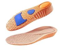 Semelles intérieures for chaussures, 5 paires, for un maintien optimal de la posture, for un confort optimal au quotidien, for les occasions formelles, for hommes et femmes(Orange 3.5cm_37-38 (240mm))