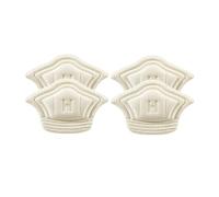 Semelles intérieures for chaussures, Patch coussinets de talon for taille réglable, semelle intérieure adhésive, autocollant arrière, 4/8 pièces/ensemble(2Pairs-Beige-8mm)