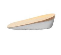Semelles intérieures invisibles en silicone pour homme et femme - Semelles rehaussantes - Semelles rehaussantes en gel - 2,5 cm