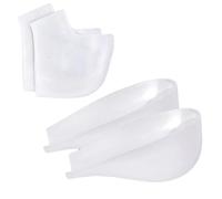 Semelles intérieures invisibles en silicone pour rehausser la hauteur | Talonnettes discrètes pour baskets, bottes, chaussures habillées et chaussures de tous les jours avec support rembourré en
