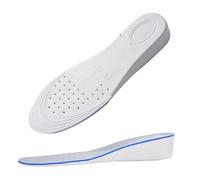 Semelles intérieures invisibles for chaussures rehaussantes, coussinets respirants et absorbant les chocs Pour Les Fêtes, Les Réunions(White3.5cm,EU37-38(240mm))