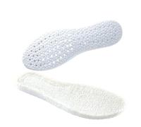 Semelles intérieures isolantes et moelleuses, Semelles chauffantes d'hiver, amortissantes, Coussinets de Chaussures Doux Confortables, Unisexe(Beige,EU35-36)