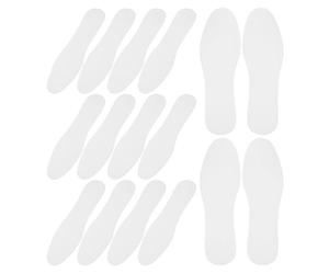 Semelles Intérieures Jetables Respirantes, 20 Paires, Papier Blanc | Découpables à Taille 41, pour Bottes et Chaussures Plates, Marche Urbaine, Étudiants et Travailleurs