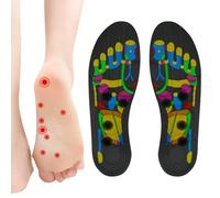 Semelles intérieures magnétiques, pour homme et femme, inserts de chaussures orthopédiques magnétiques absorbant les chocs, inserts de chaussures coupables efficaces avec aimants de pied, semelles