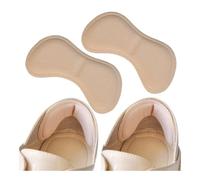 Semelles intérieures pour chaussures de sport - Taille réglable - Anti-usure - Coussin de protection du talon - Autocollant arrière (peau 1 paire)