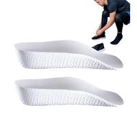 Semelles intérieures pour hommes - Inserts de chaussures orthopédiques, coussinets en forme de U, semelles intérieures confortables et respirantes, support de protection contre les chocs, accessoires