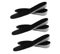 Semelles intérieures rehaussantes cachées, 3 pièces semelle intérieure rehaussante de chaussure de sport semelles intérieures de chaussure de levage semelles intérieures de levage demi-hauteur augment