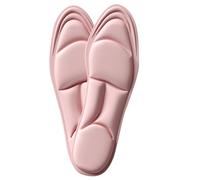 Semelles Intérieures Super Douces Pour Femmes - Chaussures De Revêtements De Coussin Respirants, Inserts En Mousse Flexibles | Talons De Support Du Pied De Confort, Semelles De Chaussures Épaissies Po