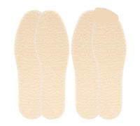 Semelles intérieures thermiques d'hiver unisexes, imitation laine d'agneau, épaisses, en peluche, chaussures chaudes, semelles auto-chauffantes for bottes de neige Pour Climat Froid