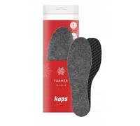 Semelles Kaps Farmer Inserts de Haute Qualité Pour Chaussures Bottes, Semelles Chaudes D'hiver Pour Adultes Unisexe, 1 Paire D'inserts en Charbon Actif Plusieurs Tailles (40 EUR / 7 UK Women)