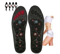 Semelles Magnétiques Amincissantes Acupression Homme Femme - Perte de Poids, Thérapie Magnétique, Confort Respirant - Pour Chaussures (Size:S:(35-39),Color:3 Pairs)