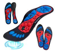 Semelles Magnétiques, Semelles pour Chaussures de Travail, Avec Semelles Orthopédiques Contre la Fatigue et les Douleurs aux Pieds, Semelle Orthopédique pour Hommes Femmes (L(44-47))