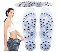 Semelles Originales Magnétiques,Semelles Chaussures Confort,Semelles de Soutien Voûte,Semelles Pieds Plats,Douleur au Pied,Semelle Homme,Femmes (Size:S EU(35-40),Color:Transparent)